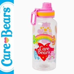 Care Bears Rainbow Heart Logo Twist Spout Bottle w/Stickers